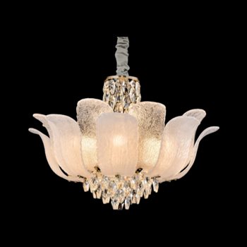 Đèn chùm pha lê Andora Ø600*H430+500 - E14*13 - Pha Lê K9 TPL-8618/600