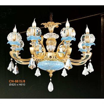 Đèn chùm nến Veronia CN-8815/8 Ø820*H610 CN-8815/8