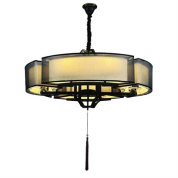 Đèn thả thiết kế 355 decor Ø850*H500 - Đế: Ø120*H50 - E14*8 TTK301