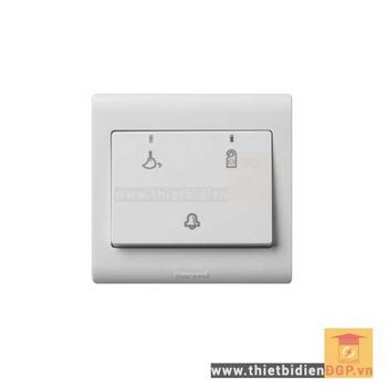 Nút nhấn chuông kết hợp hiển thị đèn 'dọn phòng' hoặc 'đừng làm phiền' R4328STT