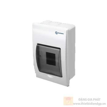Tủ điện Roman 4P cánh lật 2 – 4 module RHA104P RHA104P