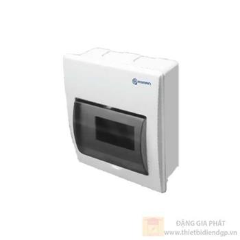Tủ điện Roman 6P cánh lật 2 – 6 module RHA106P RHA106P