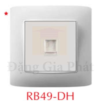 Ổ cắm điện thoại RJ11 RB49-DH