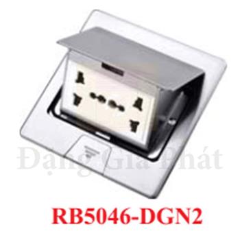 Ổ cắm âm sàn đôi đa năng RB5046-DGN2