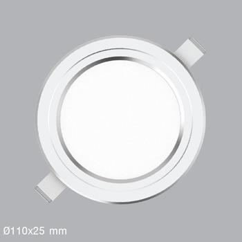 Đèn LED Panel âm trần seri RPL 3 màu - Viền màu bạc RPL-xx/3C/S