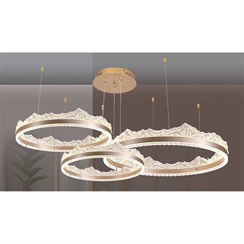 Đèn treo trang trí Sano TL 10555 Ø400-600-800*H1000 TL 10555