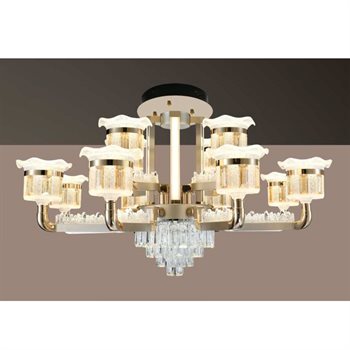 Đèn mâm ốp trần Veronia MT-7001/8+4 Ø990*H515 MT-7001/8+4
