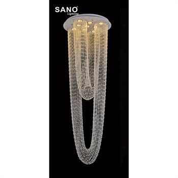 Đèn thả pha lê Sano TPL 10200 Ø600*H1800 TPL 10200