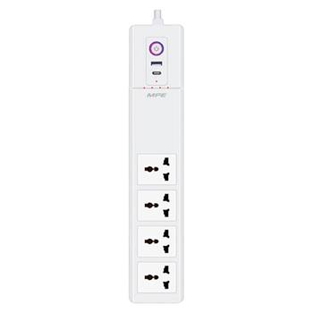 Ổ cắm di động Smart power strip wifi MPE 15A + 2 USB (Type A 18W +Type C-PD 65W) SPS2