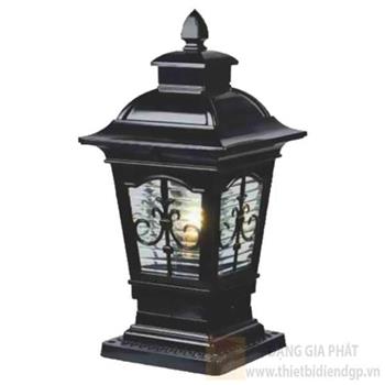 Đèn trụ cổng vuông Sano TC 1291 E27*1, Ø185*H400 TC 1291