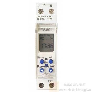 Công tắc hẹn giờ thanh ray - lắp từ điện dạng kỹ thuật số TS601 TS601