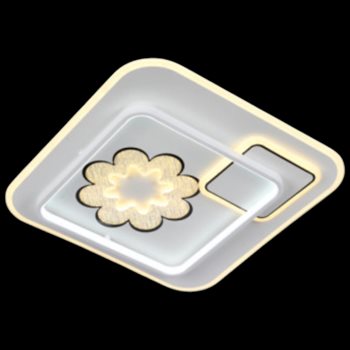 Đèn mâm Led vuông Andora ML-2508/500 Ø500*H65 130W Led 3CĐ ML-2508/500