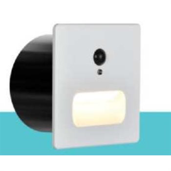 Đèn âm cầu thang vuông cảm biến chuyển động HUFA Ø65*70*H52-3W, khoét lỗ Ø62 - 3000K ACT