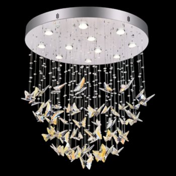 Đèn chùm pha lê Andora Ø800*H800 - LED 3000K - Pha Lê K9 TPL-D008/800