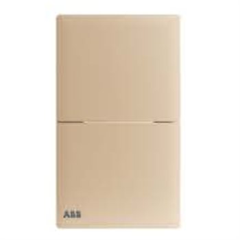 Bộ công tắc đôi 2 chiều 16AX ABB, tràn viền 4TYA505821P0106
