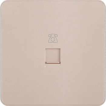 Ổ cắm điện thoại RJ11 MÀU GOLD WGDT1RJEG