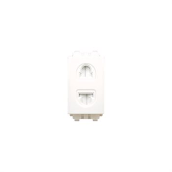 Ổ cắm đơn 2 chấu Sino SCU có màn che 16A SCU