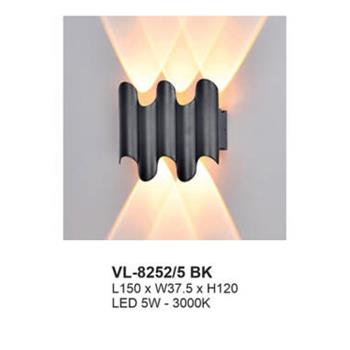 Đèn vách Andora VL-8252/5 L150 x W37.5 × H120 LED 5W - 3000K VL-8252/5 