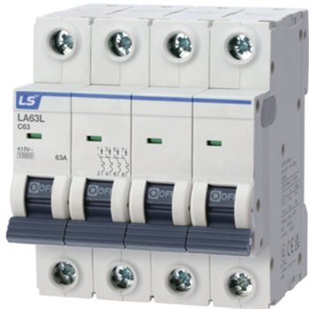 MCB 4P LS LA63L 15KA LA63L 4P