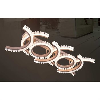 Đèn mâm ốp trần ốp trần Veronia MT-909/D-8 L1600*600*H210 MT-909/D-8