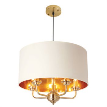 Đèn chùm châu âu cổ điển Andora Ø450*H270+1100-E14*5 CH-9115