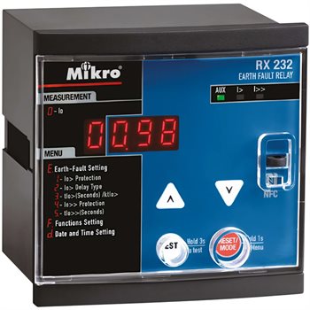 Rơle bảo vệ chạm đất Mikro RX232-230A (50P, 51P, CLP, 50BF, 49RMS) RX232-230A