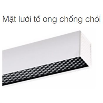 Đèn Led Thanh Vinaled V4LNP mặt lưới tổ ong chống chói V4LNP