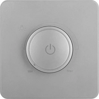 Công tắc điều chỉnh độ sáng đèn 40-500W màu xám WGDEDR500IG