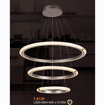 Đèn Thả Verona L800 + 600 + 400 x H1000, ánh sáng 3 CĐ T-8129