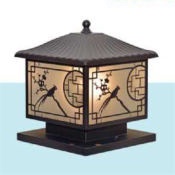 Đèn trụ cổng vuông Hufa E27*1 LG-086x