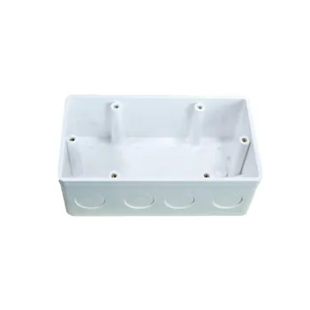 Hộp đế âm nhựa vuông MPE kiểu Anh A157V2