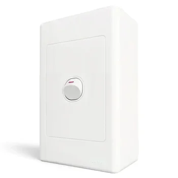 Bộ công tắc đơn MPE 1 công tắc và đế nổi A20B11N A20B11N