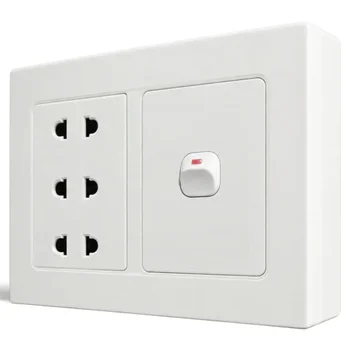 Bộ công tắc ổ cắm đôi MPE A20B23U1N A20B23U1N
