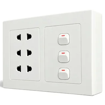 Bộ công tắc ổ cắm đôi MPE A20B23U3N A20B23U3N