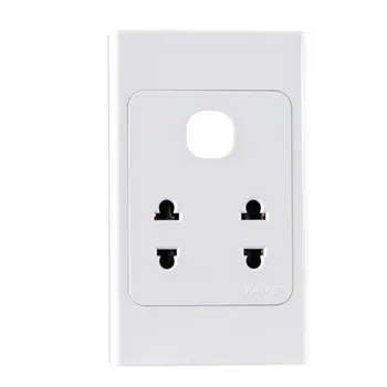 Ổ cắm đôi MPE 2 chấu 16A A20US2XN A20US2XN