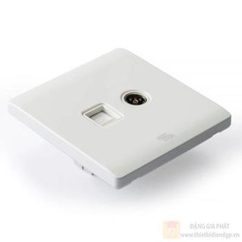 Ổ cắm mạng + Tivi A38-E0203