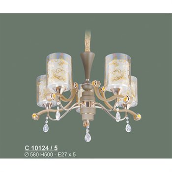 Đèn chùm Sano C 10124/5 Ø580*H500 E27*5 C 10124/5