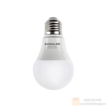 Bóng đèn led bulb nhỏ thân nhựa Kawasan ánh sáng trắng Ax-xW