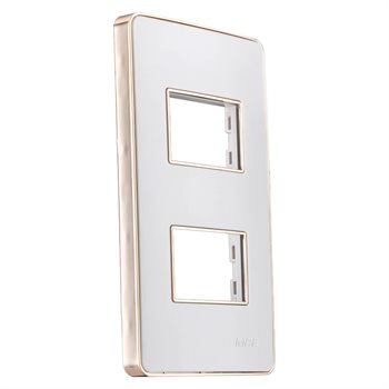 Mặt dùng cho 2 thiết bị MPE viền vàng A602G