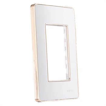 Mặt dùng cho 3 thiết bị MPE viền vàng A603G