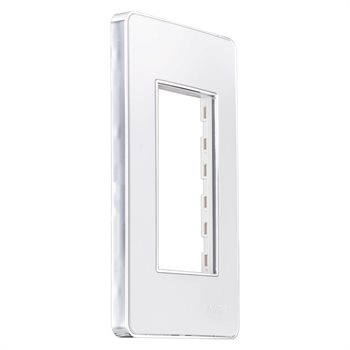 Mặt dùng cho 3 thiết bị MPE viền bạc A603S