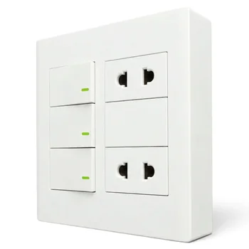 Bộ ổ cắm MPE 3 công tắc 2 ổ cắm đôi 1 cầu chì đế nổi A60B22U3N1F A60B22U3N1F