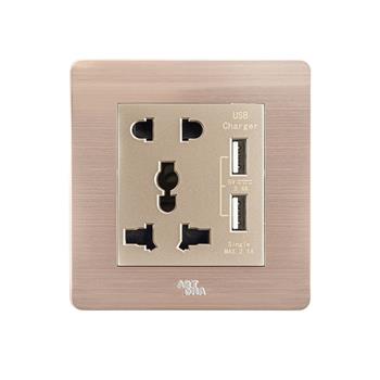 Ổ cắm đa năng + sạc USB A66-C06E16