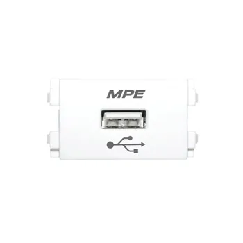 Ổ cắm sạc USB MPE DC 5V 1000mA A6USB