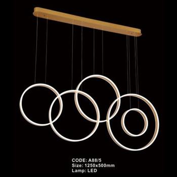 Đèn thả trang trí led - 1250*500 mm A88/5