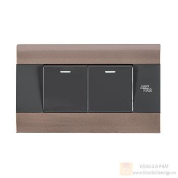 Công tắc đôi 2 chiều A88-K02B