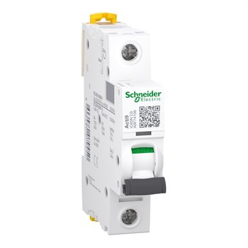 Acti9 iC60N MCB 1P Schneider 6kA, 230V C curve A9F74106