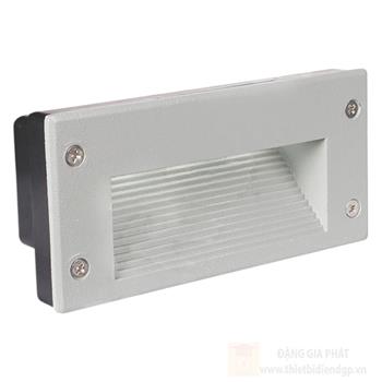 Đèn âm cầu thang Verona L150 x H70 - 3W, Vỏ Xám ACT-32111A