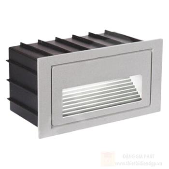 Đèn âm cầu thang Verona L110 x H60 - 3W, Vỏ Xám ACT-32506A
