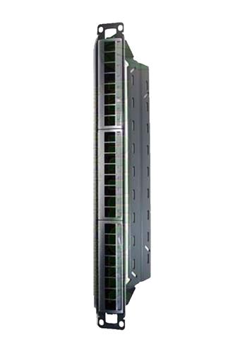 CAT6 UTP 24P SHUTTERED PANEL, LOADED ACTPP6U24SHS